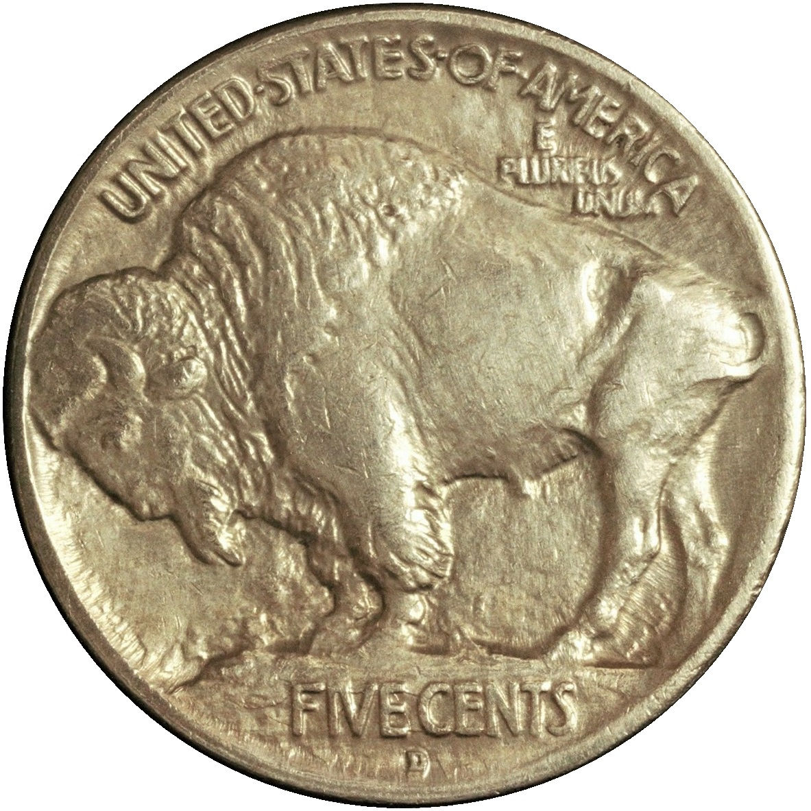 1913-D-Type-I-Buffalo-Nickel-#5